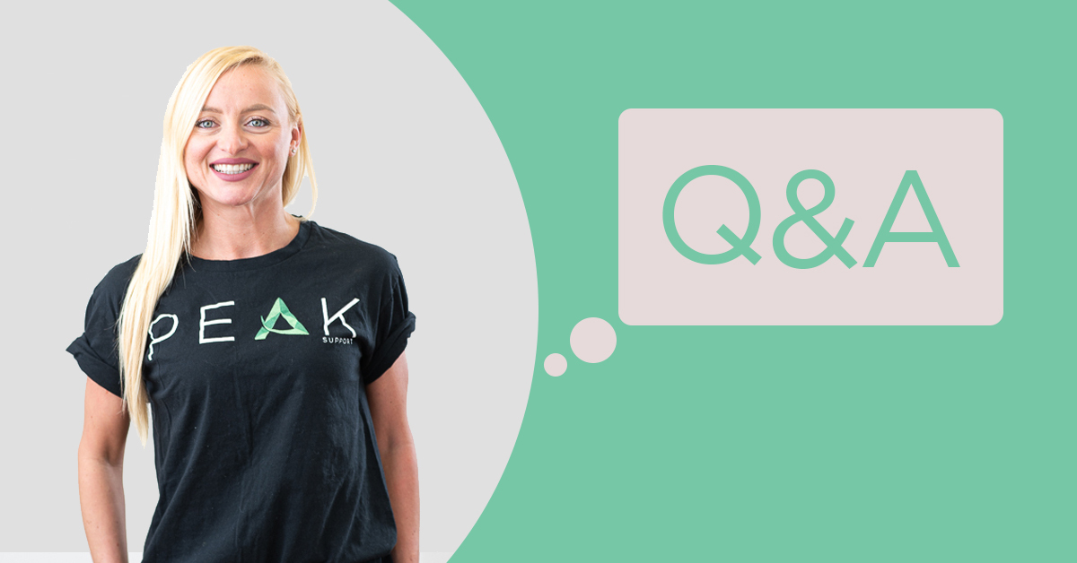 Peak Support Q&A: Lana Charlton