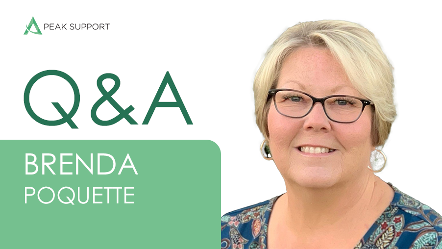 Peak Support Q&A: Brenda Poquette