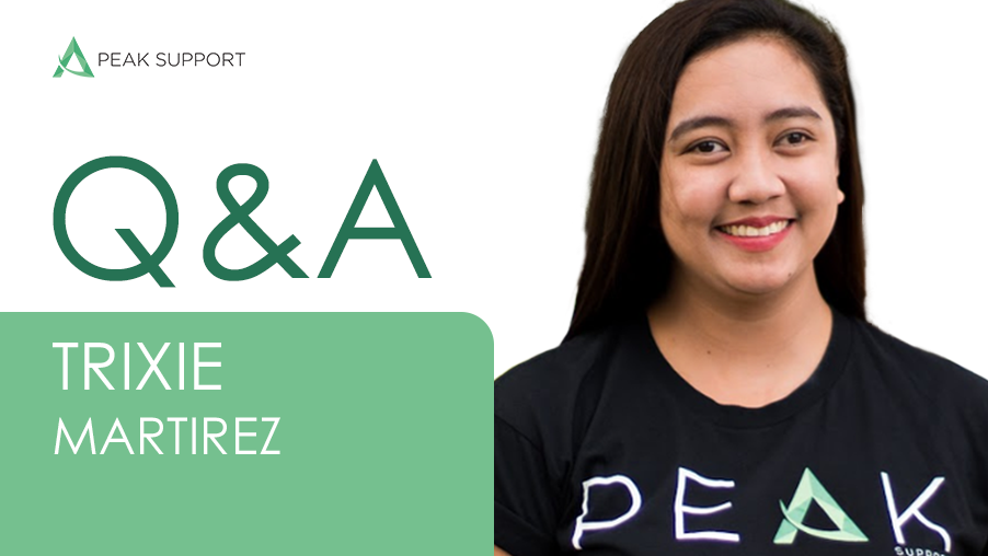 Peak Support Q&A: Trixie Martirez